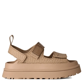UGG Goldenglow Embossed Sandaler, Mustard Seed 